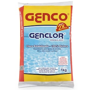 Genclor Cloro Estabilizado Granulado 1Kg Genco