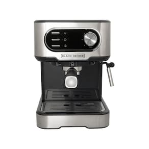 Cafeteira Espresso Black+Decker CE1100G Multifunções Gourmand Gris - Inox