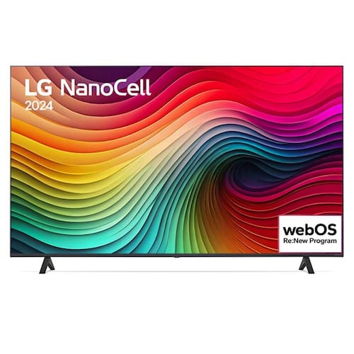imagem-Smart TV 4K LG NanoCell 55" Polegadas 55NANO80TSA, Processador a5 Ger7 AI, Alexa, Controle Smart Magic e Wi-Fi