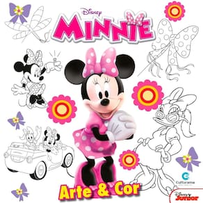 Livro e Album de Colorir Arte & Cor Minnie - Culturama