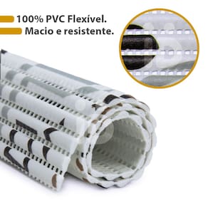 1 Tapete Escorredor De Louça Pia PVC Antimofo 43x33cm M128