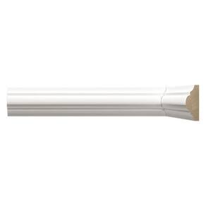 Kit com 30 Barras Boiserie Mdf 3cm X 15mm X 2,40m Liso Moldufama 300 72m Branco
