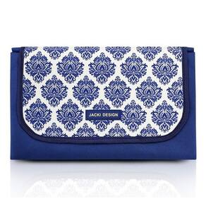 Tapete Para Piquenique Impermeável Bella Vitta Tamanho Médio Jacki Design Azul