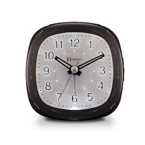Relógio Despertador Herweg Com Iluminação 2721 Preto - Preto