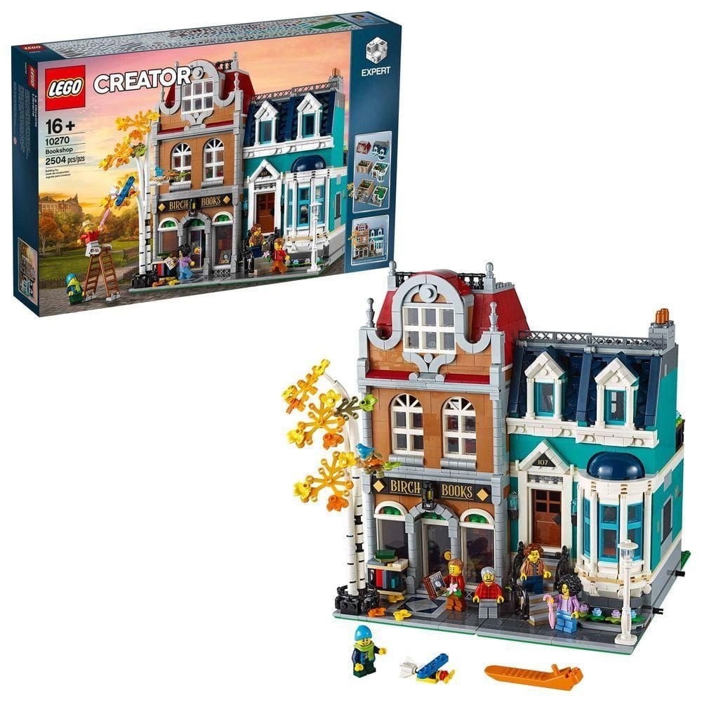 Lego Creator Expert: Livraria Modular 10270, 2.504 Peças