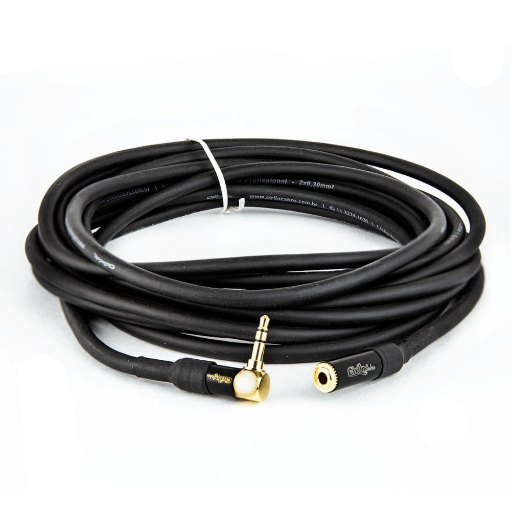 Cabo Adaptador Jack P2 Para P2 Estereo - 1,8 Metro
