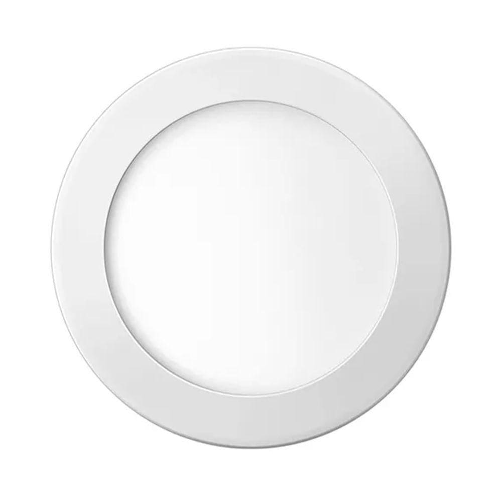 Painel De Led Redondo Embutir 18w Bivolt Blumenau 4100k Luz Neutra