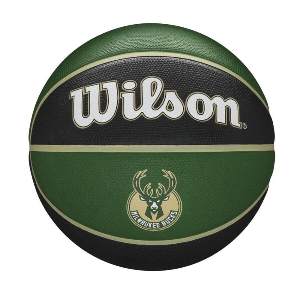 Bola De Basquete Wilson Nba Team Tribute Milwaukee Bucks