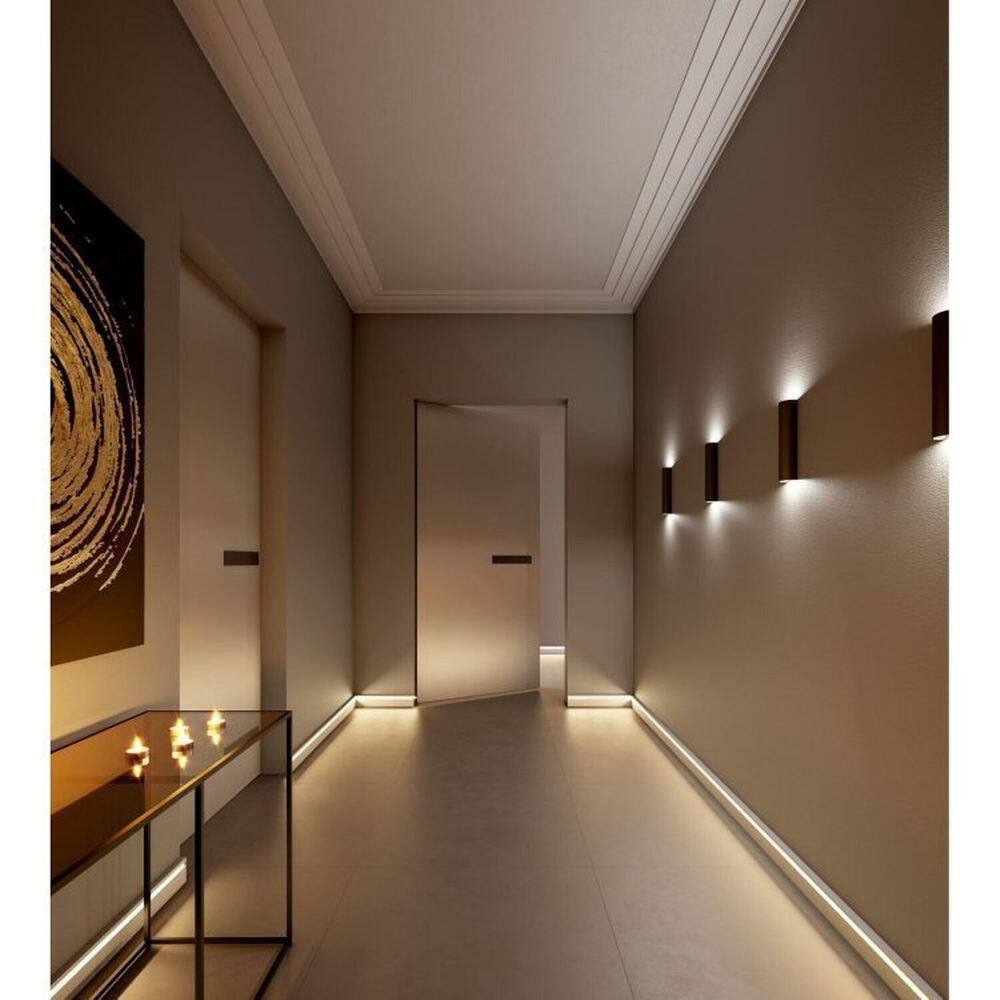 Kit com 3 Barras Moldura de Teto Rodateto de Poliestireno M10 Metro Linear 6m Branco
