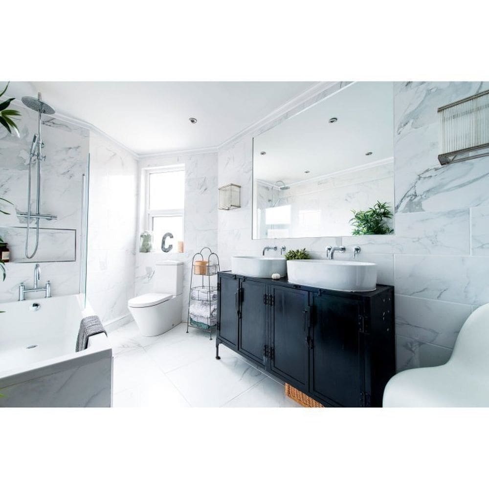 Kit com 30 Barras Moldura de Teto Rodateto de Poliestireno M9 Metro Linear 60m Branco