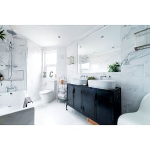 Kit com 10 Barras Moldura de Teto Rodateto de Poliestireno M6 Metro Linear 20m Branco