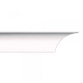 Kit com 3 Barras Roda Teto Perfil de Poliestireno A10 Homestar 6m Branco