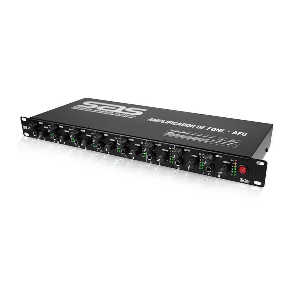 Amplificador de Fone  Santo Angelo  AF8 PT