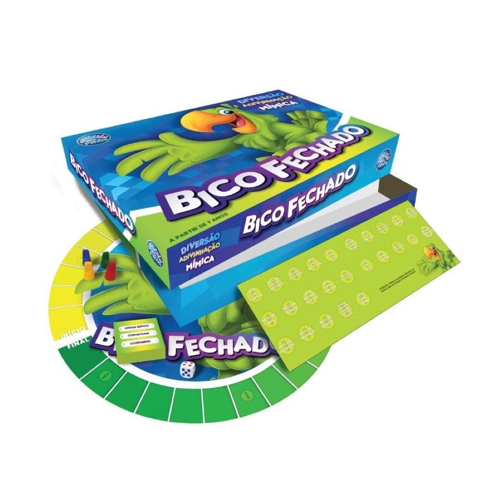 Tabuleiro Bico Fechado Jogo Didático De Mimicas E Adivinhação - Pais & Filhos