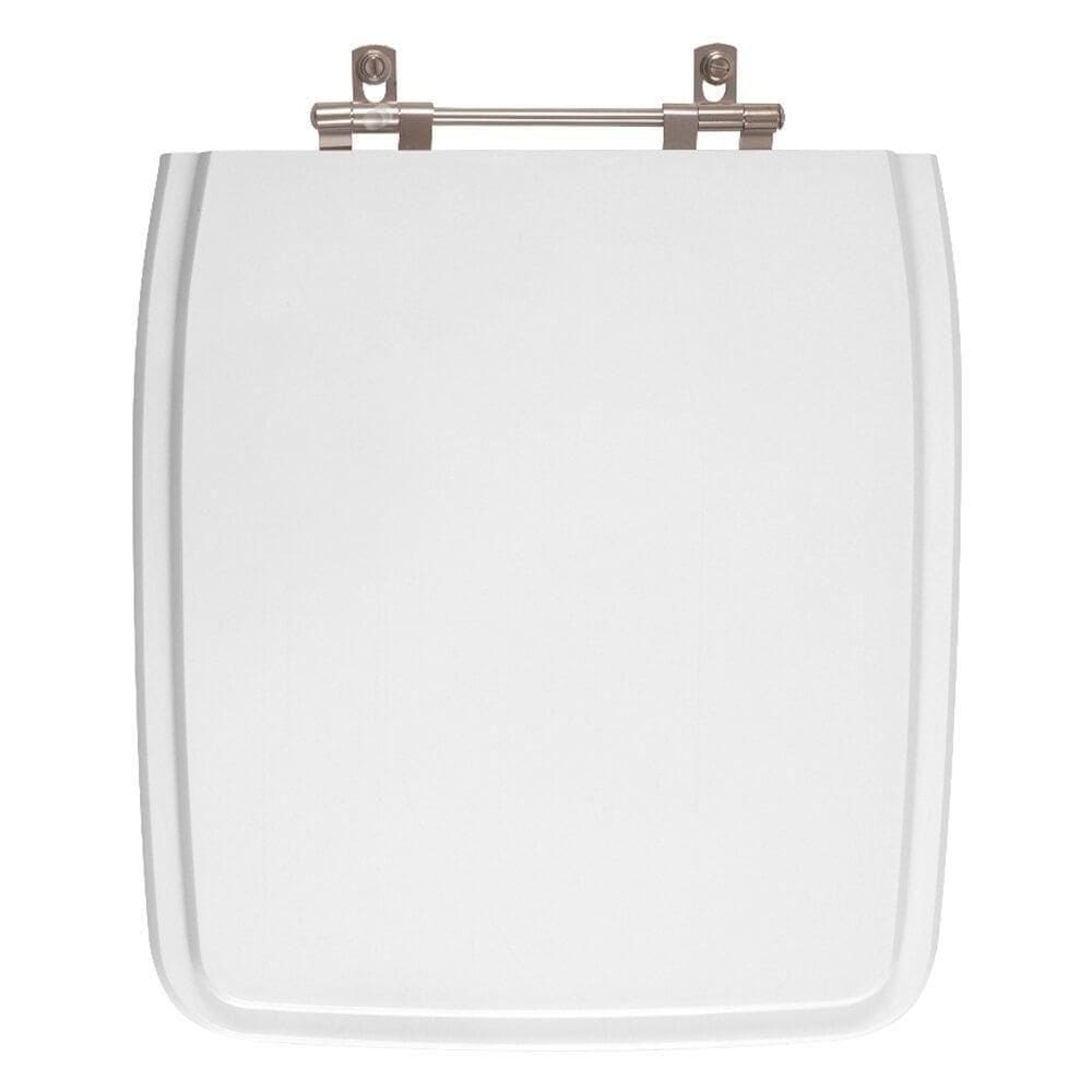 Tampa de Vaso Poliéster Vila Rica Branco para Bacia Icasa