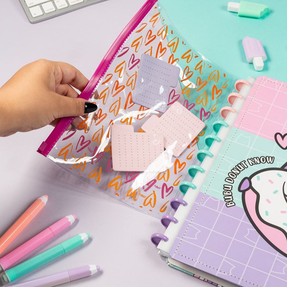 Necessaire Ziplock Para Caderno de Discos - Colors