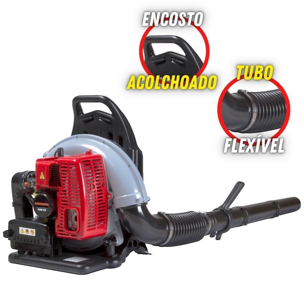 Soprador Costal Kawashima Profissional Kwb63 à Gasolina