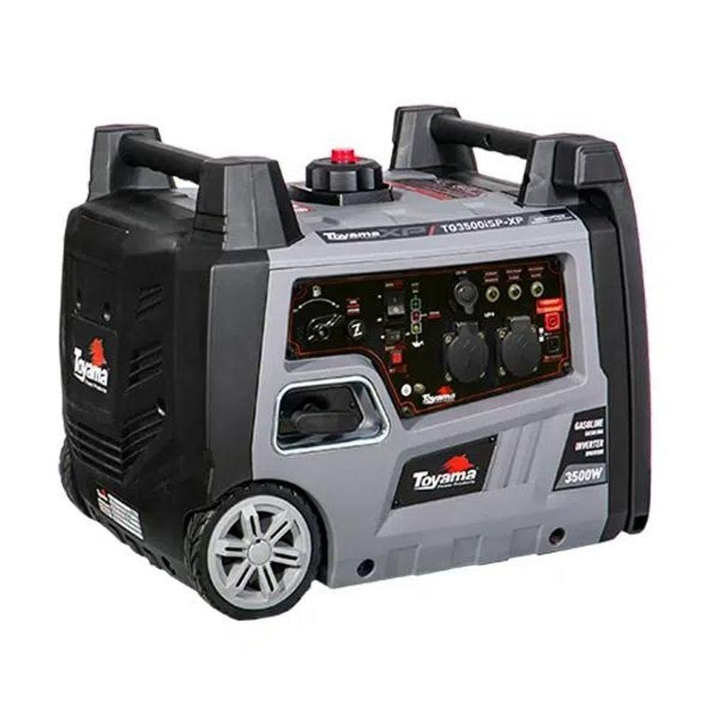 Gerador Gasolina Digital Silencioso 3,5Kw 110V Motor 4T P.El