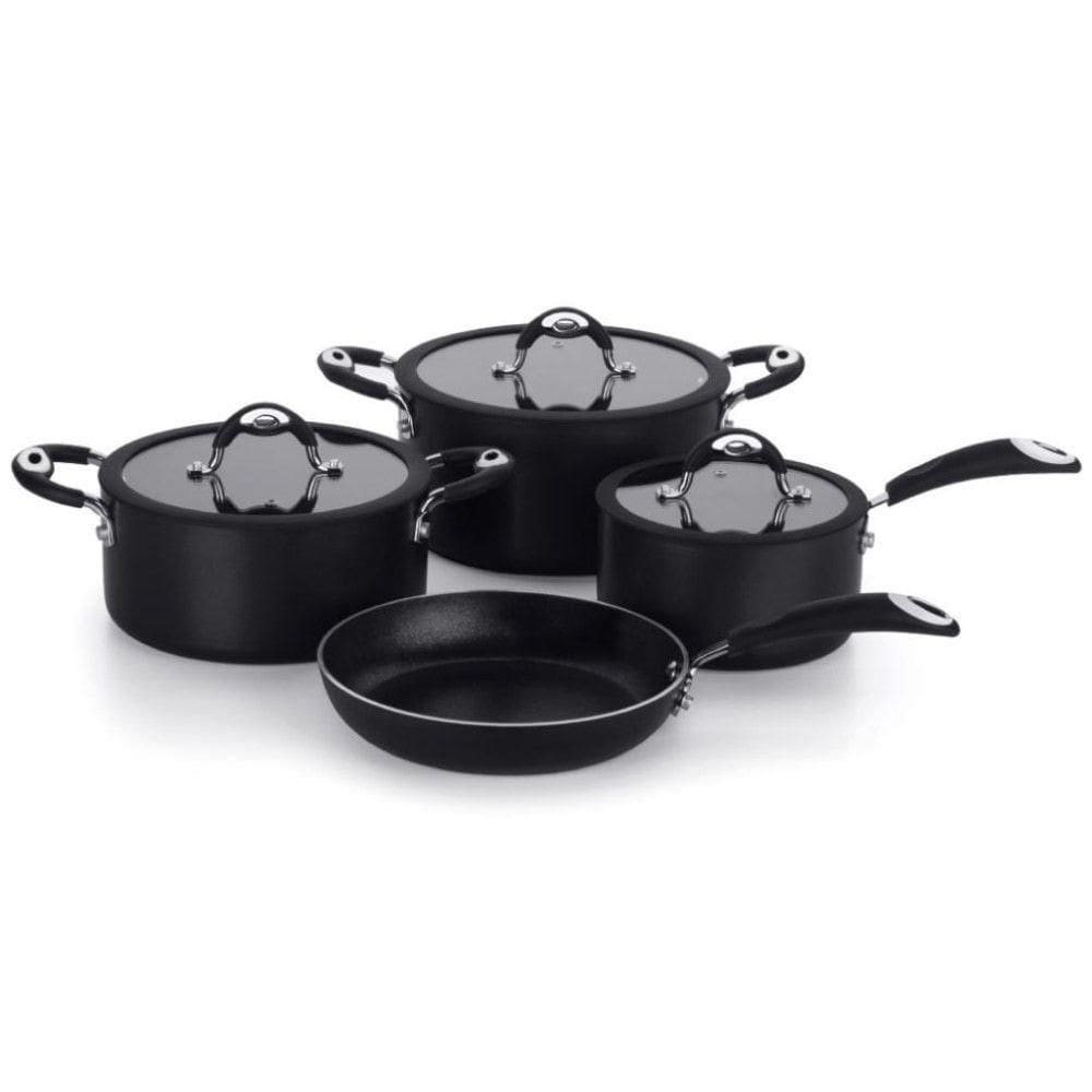 Jogo Panelas Dom 4 Peças Preto Antiaderente Multiflon