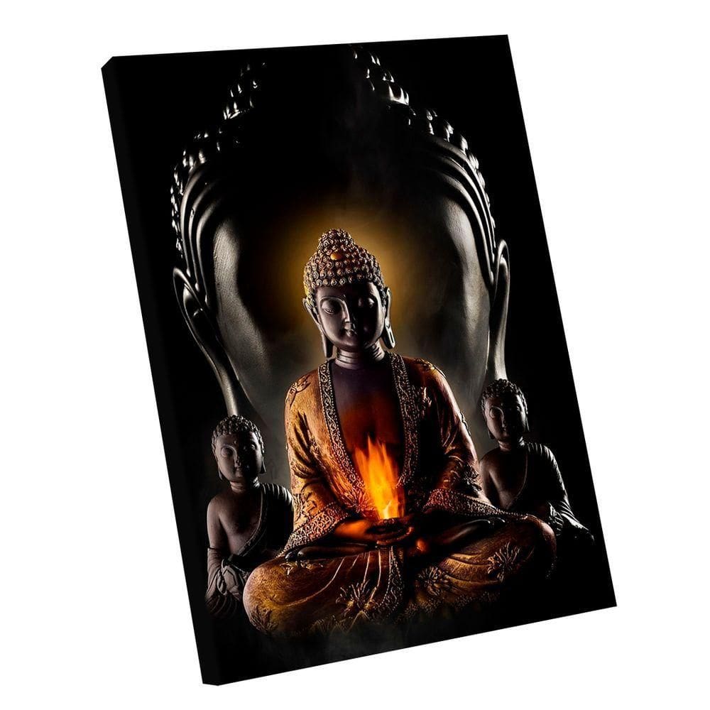 Quadro Buda Fire -- Br Artes