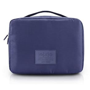 Necessaire De Viagem Estampa Lisa Jacki Design Azul