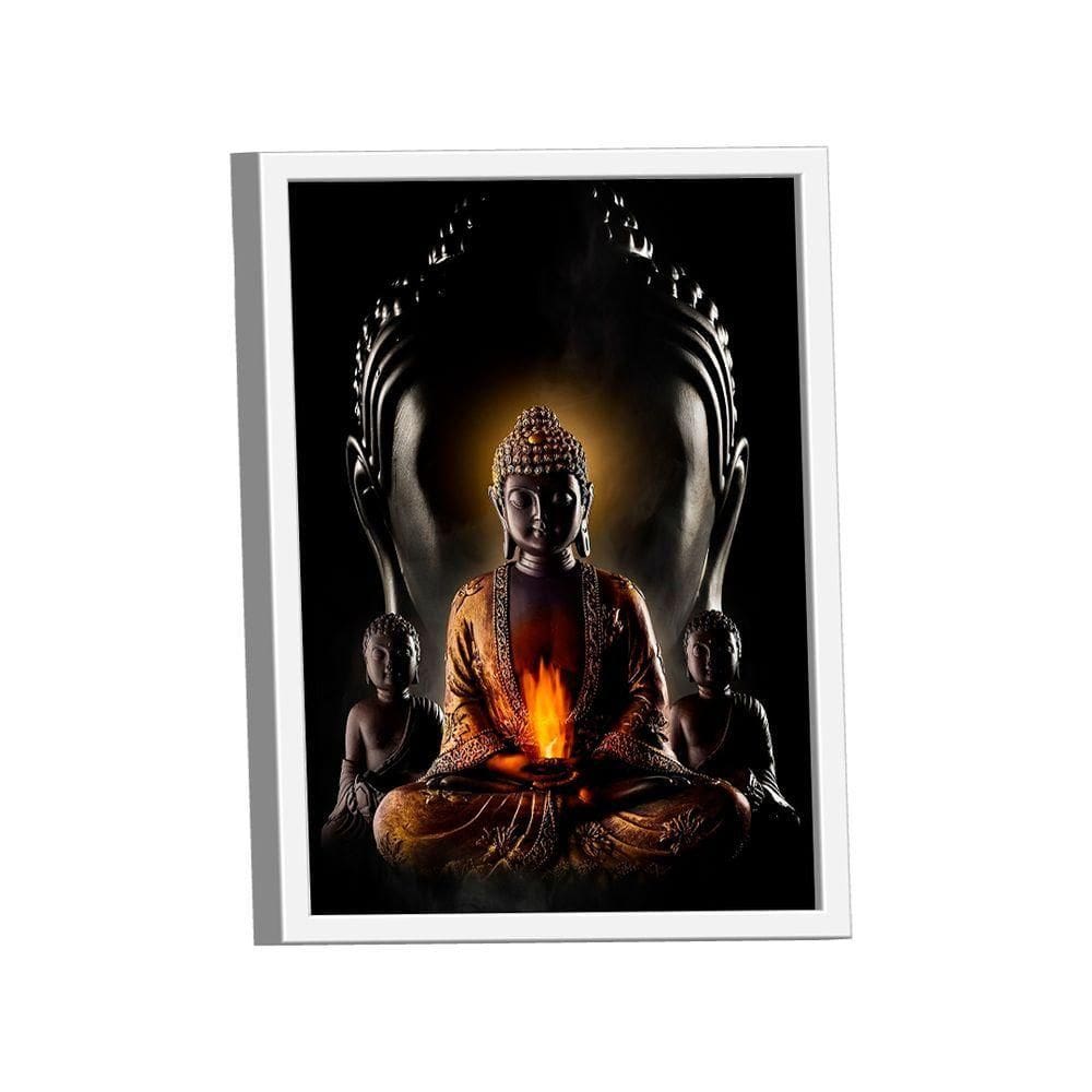 Quadro Buda Fire -- Br Artes