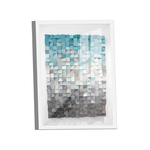 Quadro Azul 3d Effect Br Artes