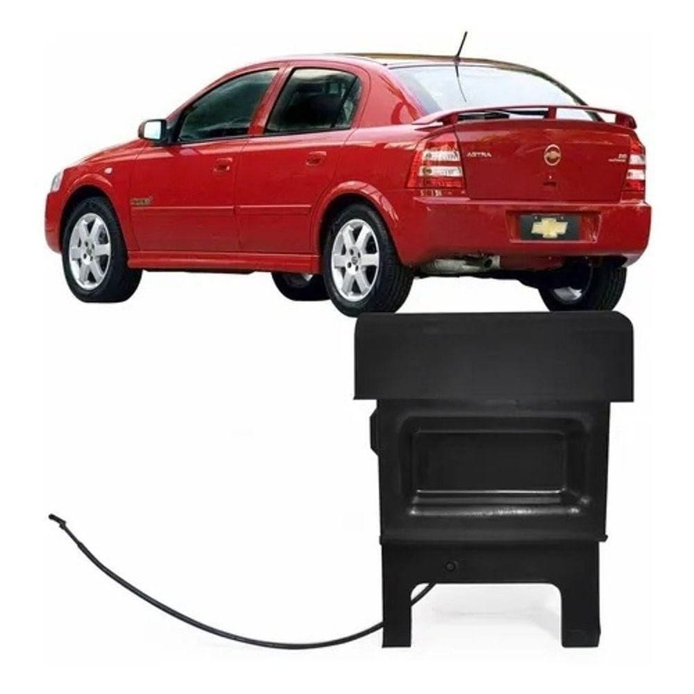 Acabamento Tampa Spoiler Astra Traseiro Esquerdo - Preto - Ap917