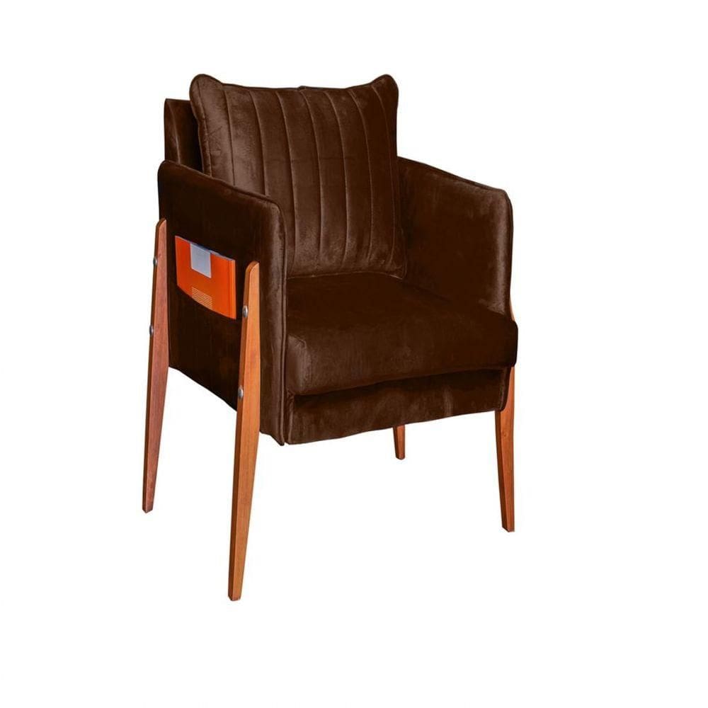 Poltrona Decorativa Milão Luxo Dora Bela Cor 0120
