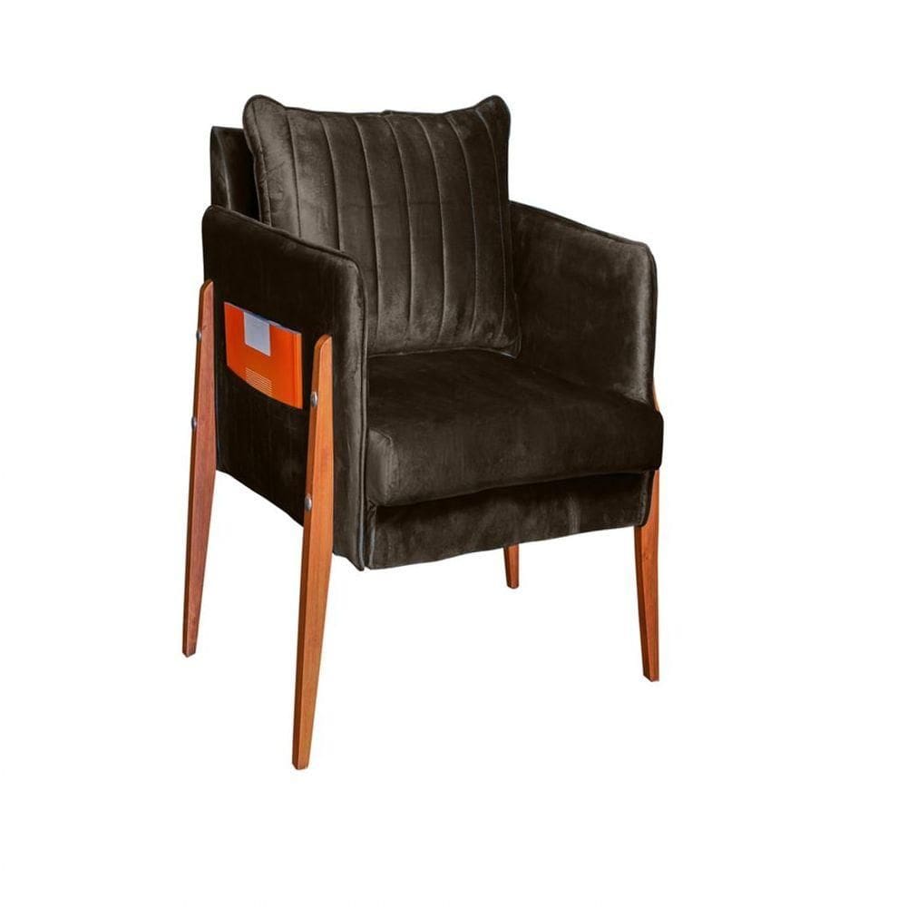 Poltrona Decorativa Milão Luxo Dora Bela Cor 0123