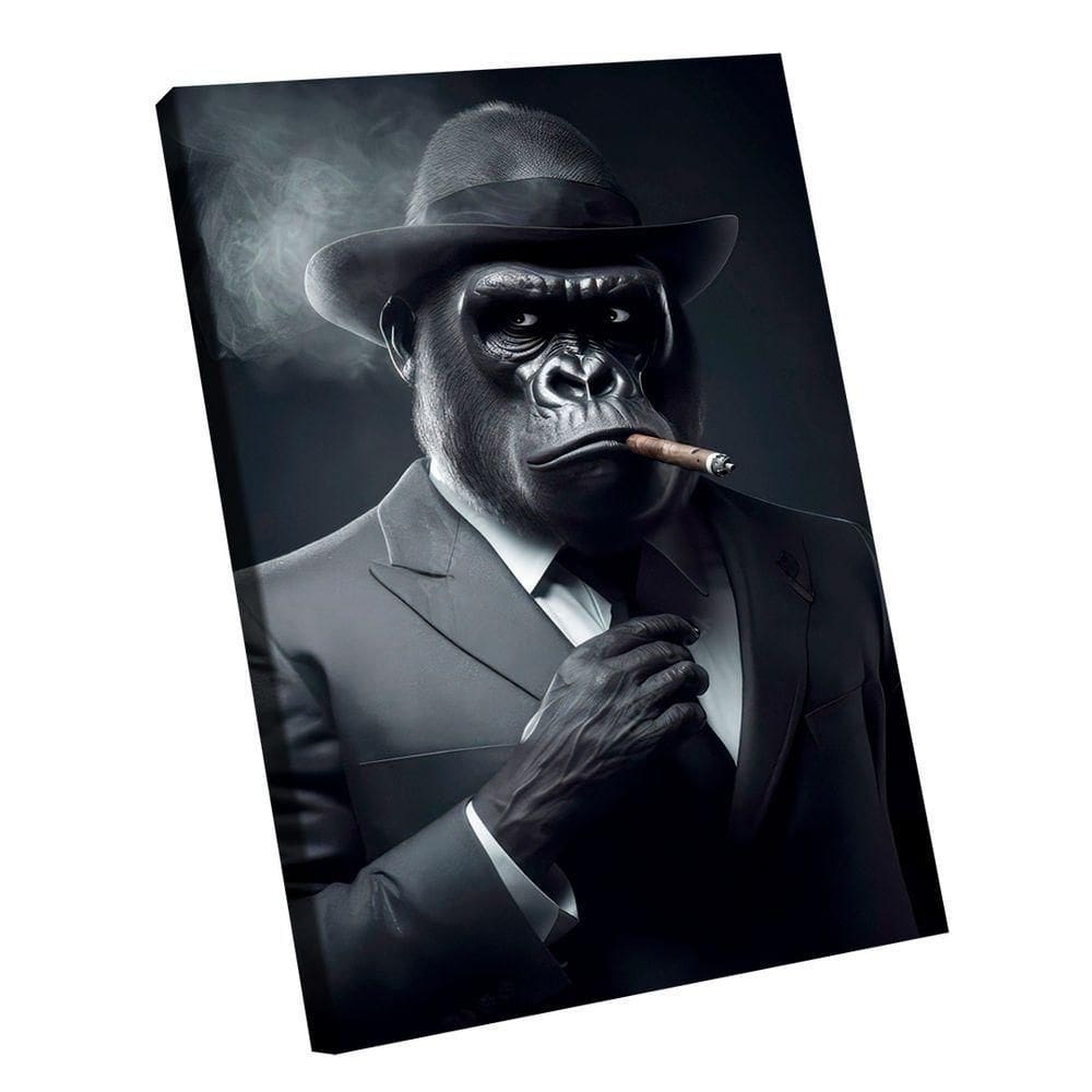 Quadro Monkey Gangstar -- Br Artes
