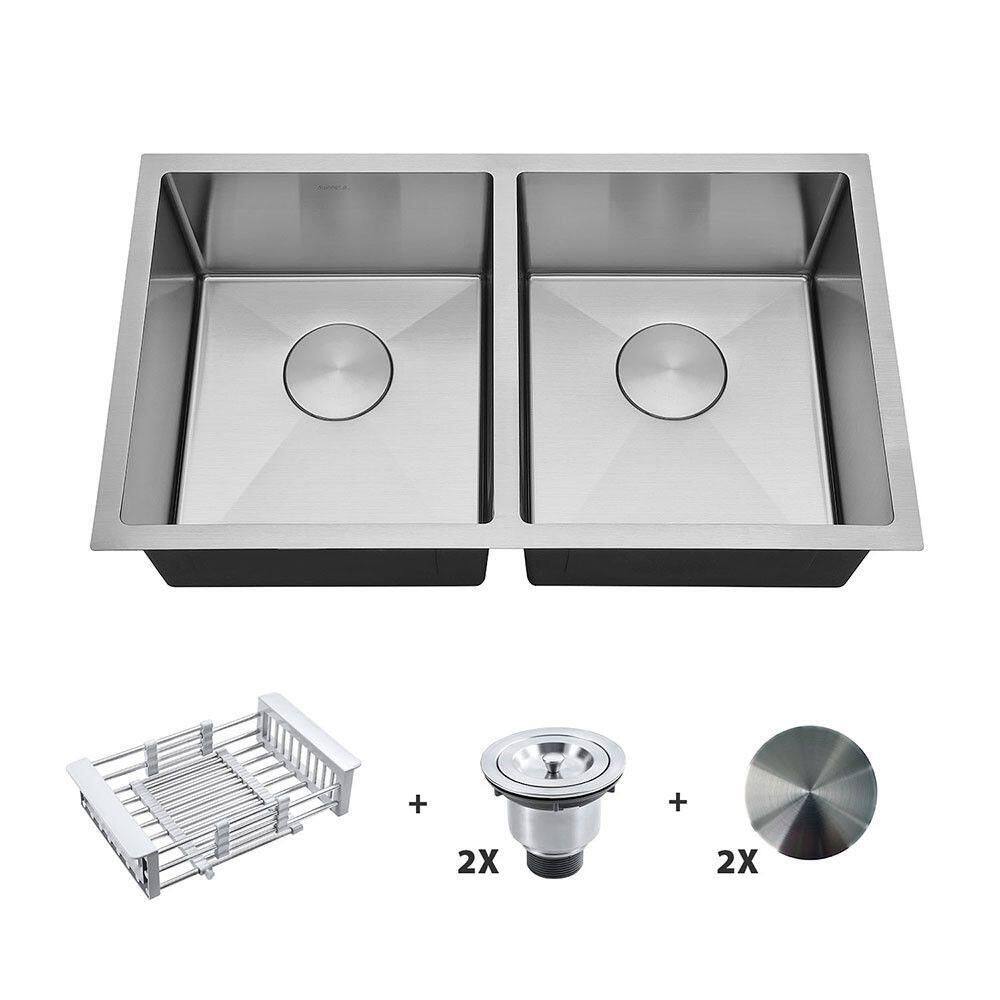 Kit Cuba Dupla 35X35X40 Válvula E Escorredor E Tampa Arell