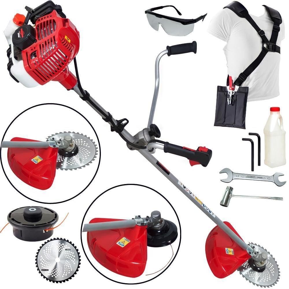Roçadeira Lateral Kawashima Premium Kw5200-l 51.7cc 2 Tempos
