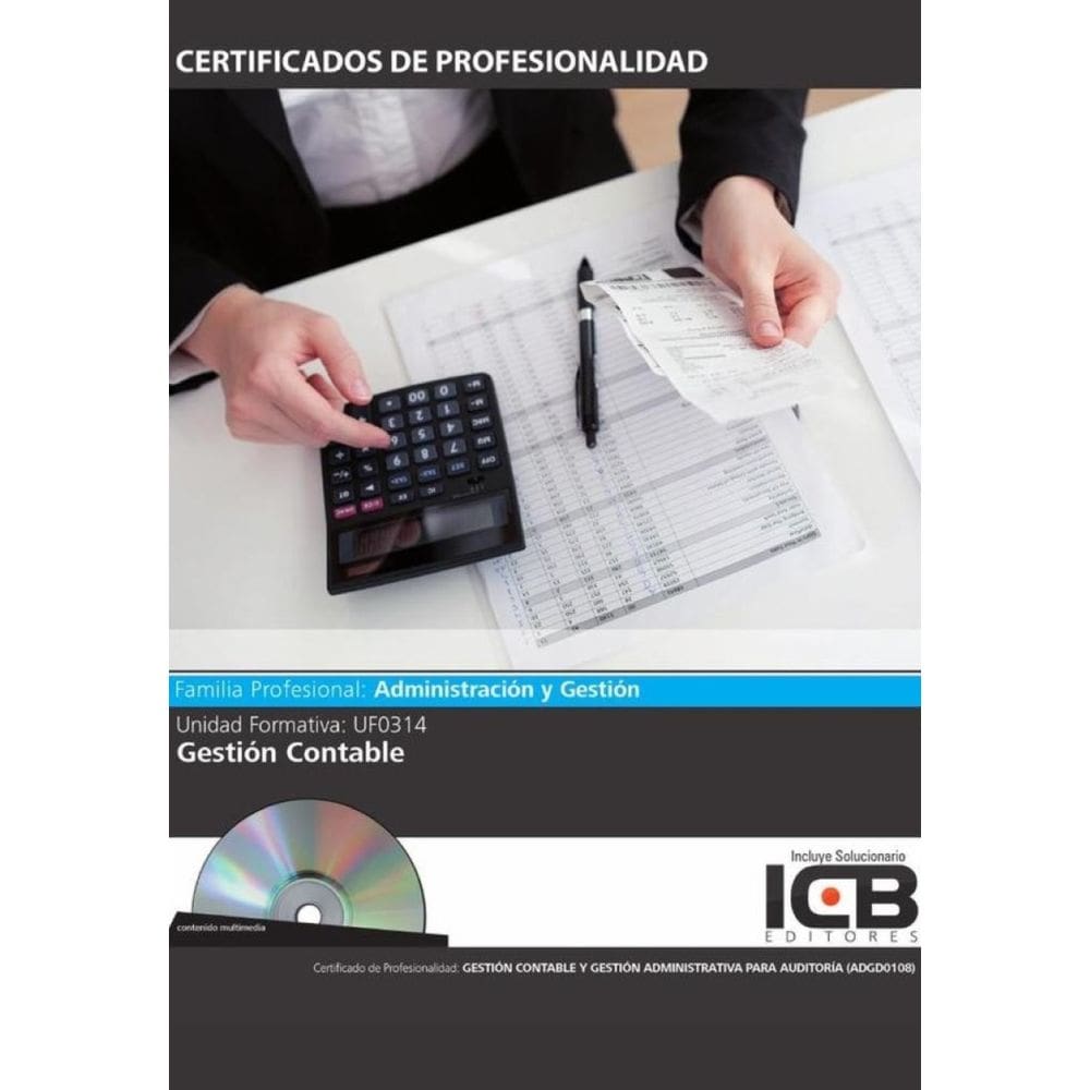 UF0314: Gestión Contable-Espanhol