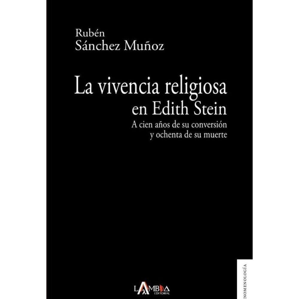 La vivencia religiosa en Edith Stein-Espanhol