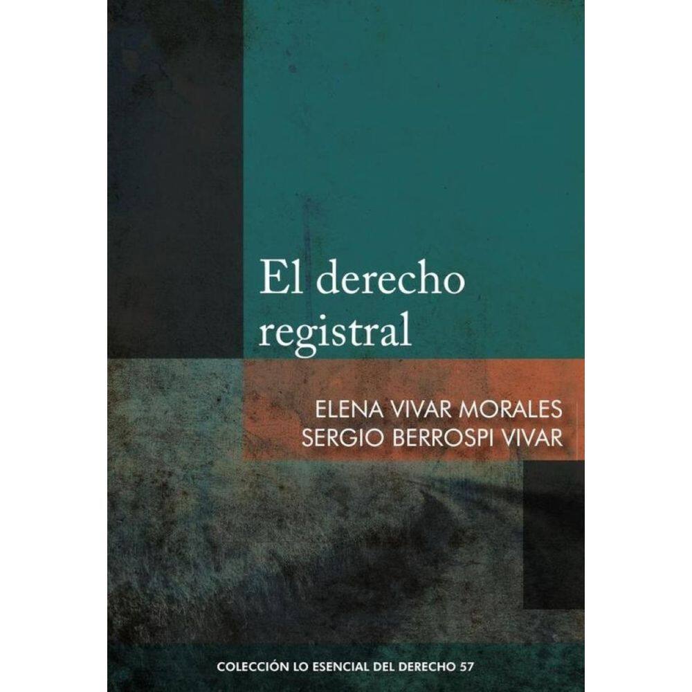 El derecho registral  - Espanhol