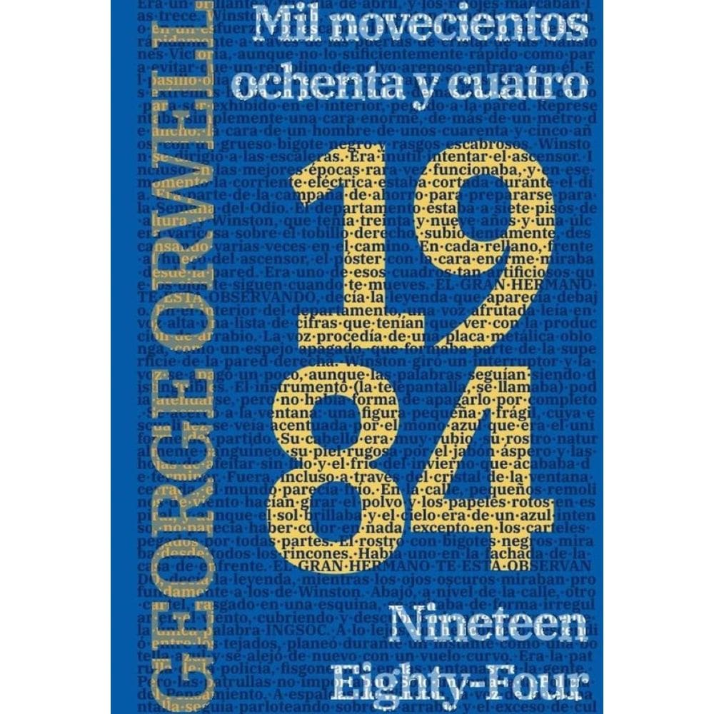 1984: Mil novecientos ochenta y cuatro - Nineteen Eighty-Four - Espanhol