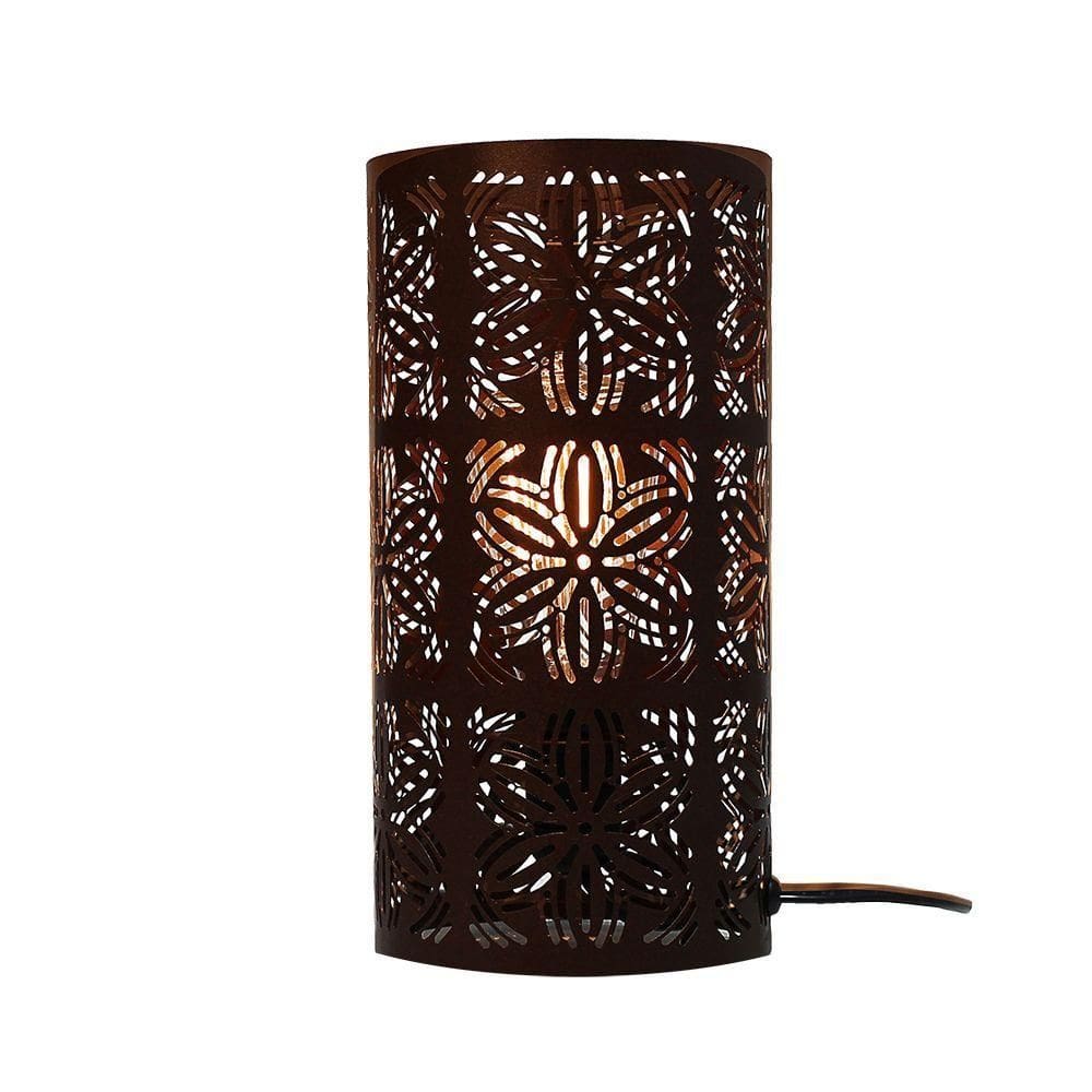 Luminária Abajur Taschibra Flora E27 Bivolt Preto
