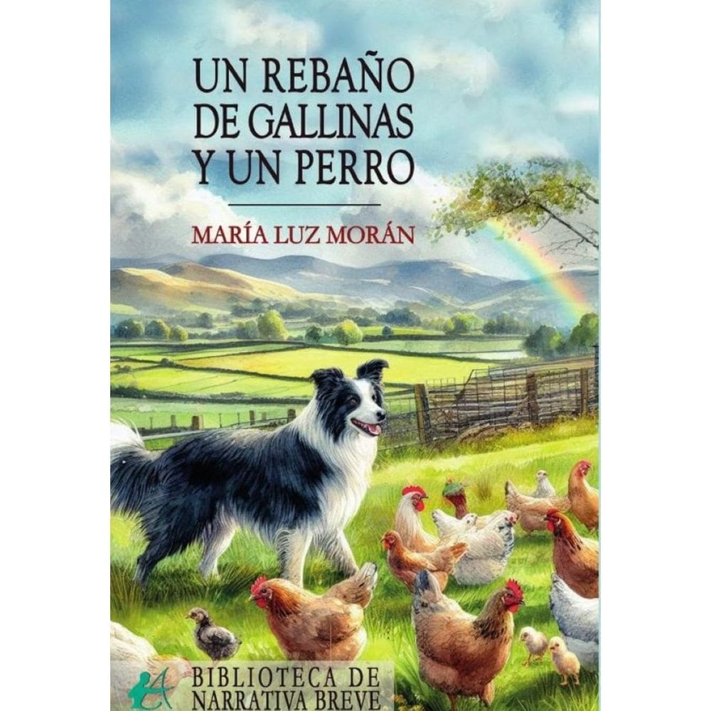 Un rebaño de gallinas y un perro - Espanhol
