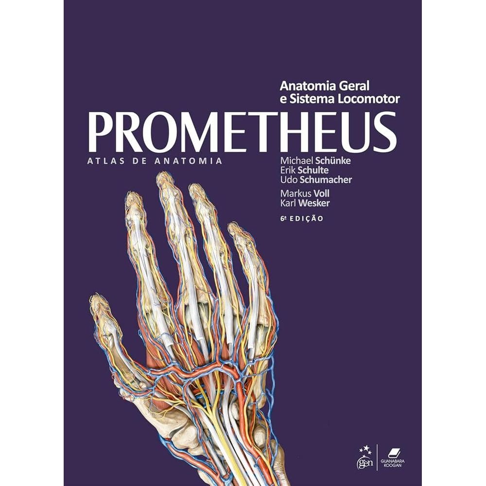 Prometheus: Coleção Atlas de Anatomia 3 Volumes