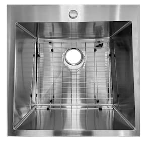 Cuba Inox Para Cozinha/ Tanque Escovada 56x56x29cm