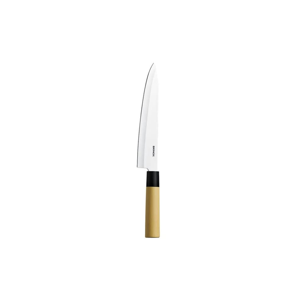 Faca Samurai Sushi Salmão Modelo Japonesa Fatiar 8,2 Inox