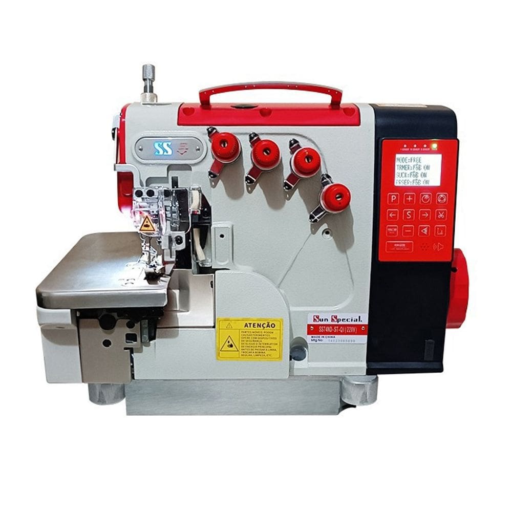 Overlock Eletrônica Média 7000ppm, sem sucção-SS73NDSTQI
