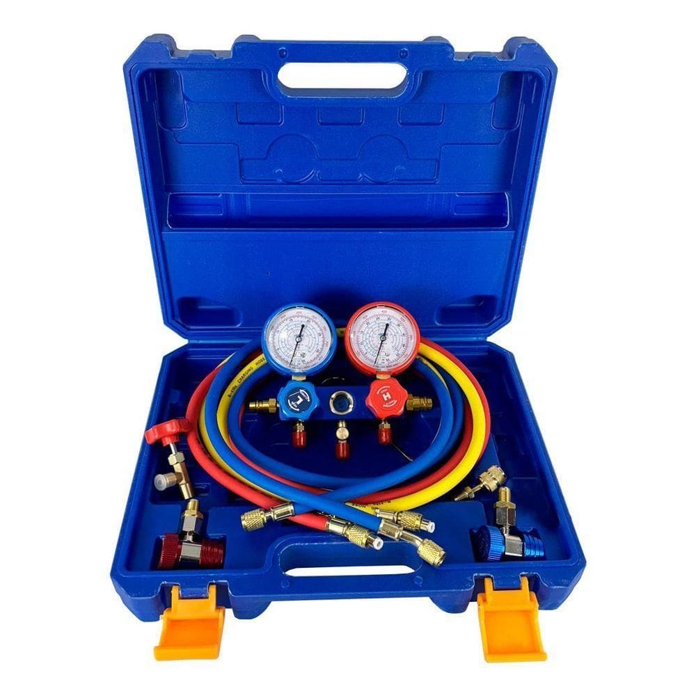 Manifold Analógico Gás R32, R134, R404, R410 – Hiatsu Produto Premium Exclusivo único
