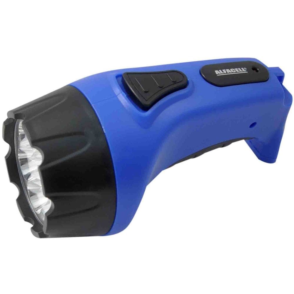 Lanterna Recarregável 7 Leds De Plástico Bivolt