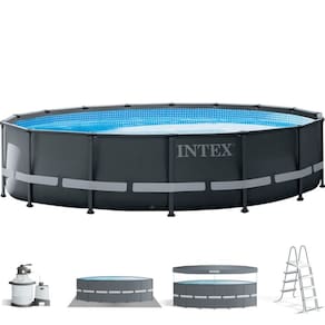 Piscina Circular de Armação De Metal XTR 19.156 Litro Intex