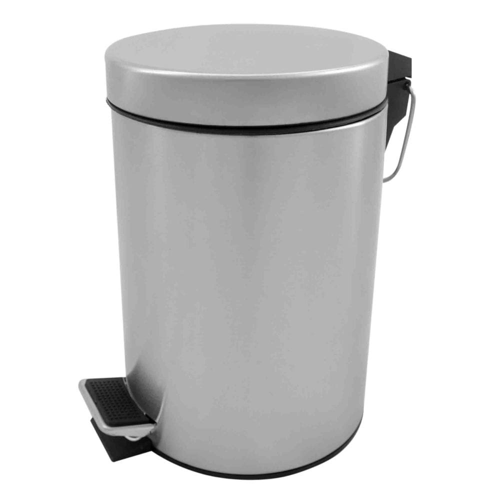 Lixeira Inox Com Pedal 03 Litros Fosca
