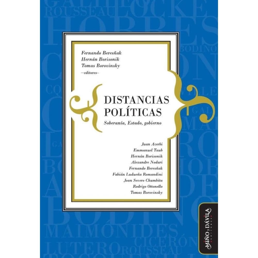 Distancias políticas. Soberanía, Estado, gobierno - Espanhol