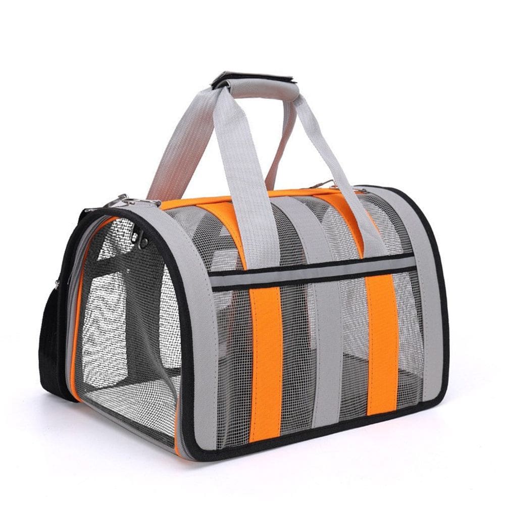 Bolsa Mala De Transporte Tiracolo Pet Tamanho GRANDE Até 8kg Cães e Gatos cabine avião