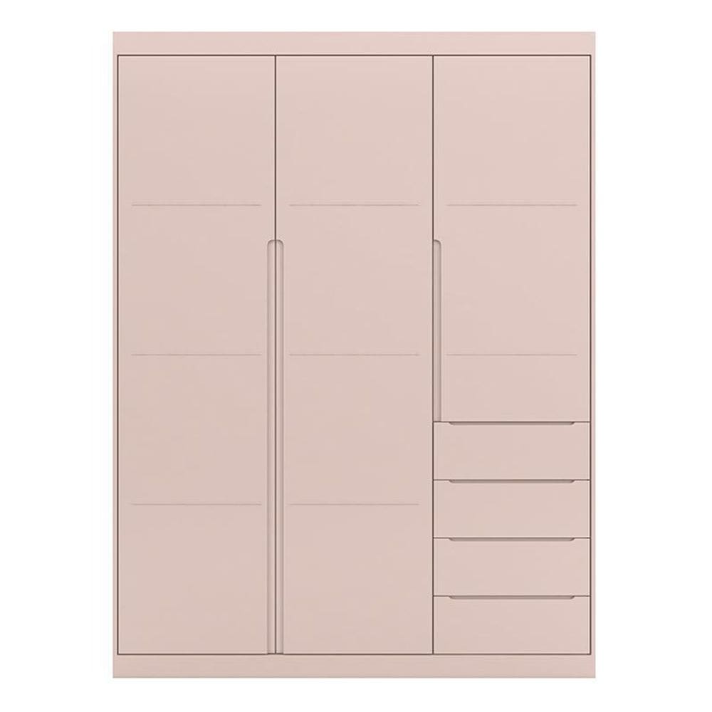 Guarda Roupa Infantil Pietra 3 Portas e 4 Gavetas - PR Baby